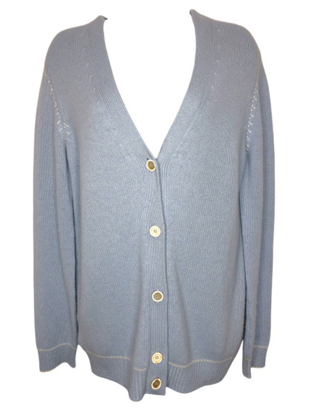 Marni Oversized Cashmere Embroidered Cardigan